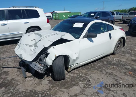 2007 Nissan 350Z Enthusiast из США, поврежденный, VIN JN1BZ34D97M502279